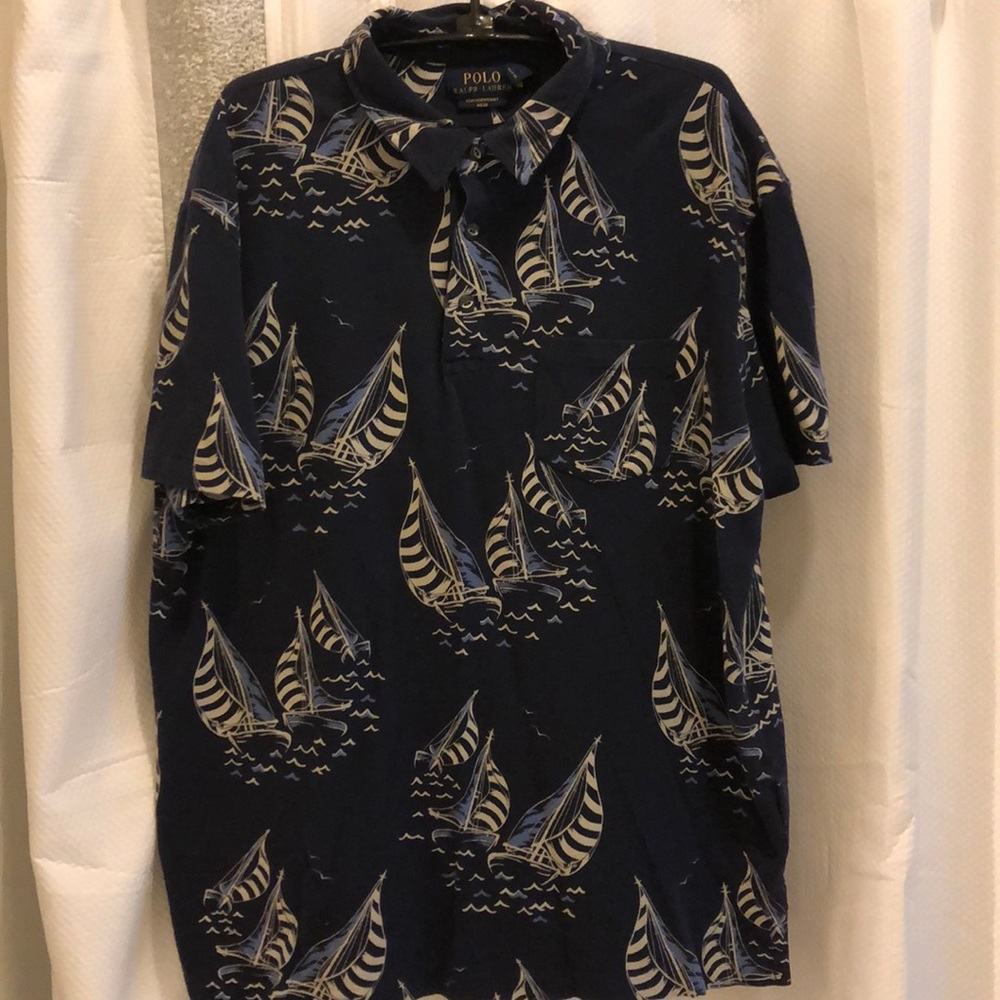 Ralph Lauren Polo Sailboat Print